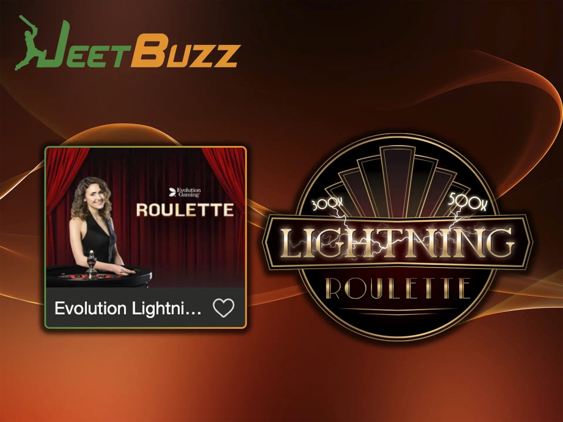 Winning at JeetBuzz Casino is incredibly easy with the Lightning Roulette game from provider Evolution.