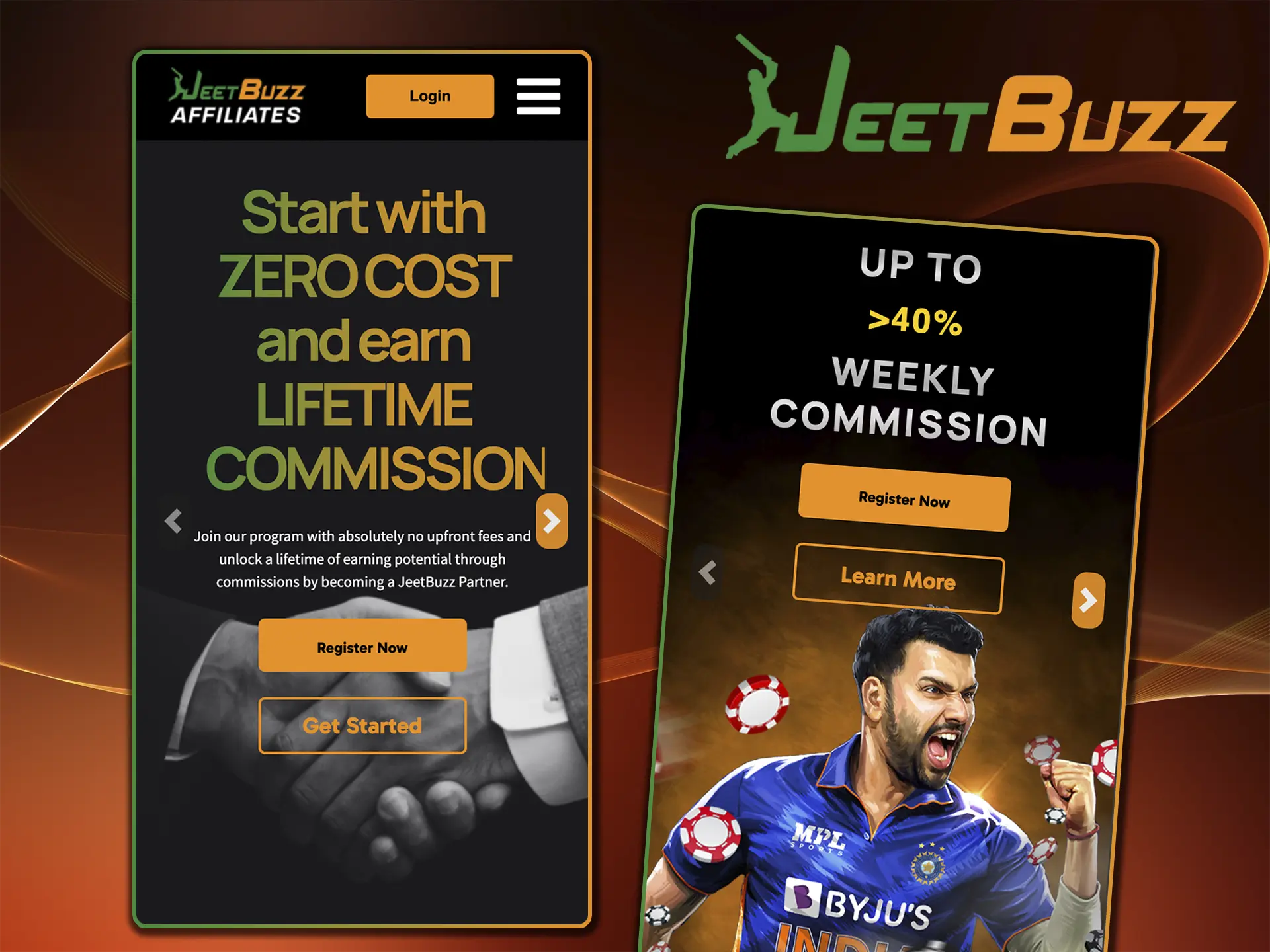 Become a JeetBuzz Casino partner and start building your future on the best terms.