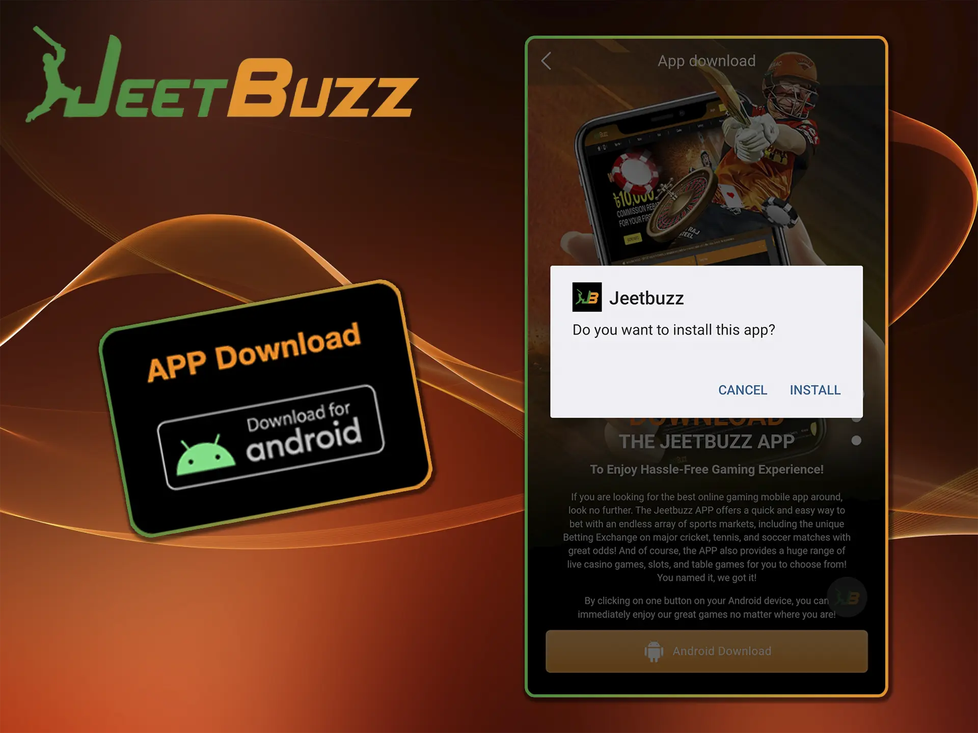 The JeetBuzz app will notify you when a new version is released and you can read what new features have been added.