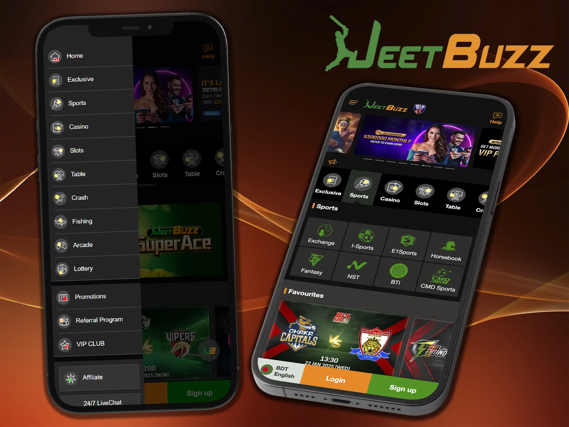 High performance and smooth operation will provide you with JeetBuzz app on iOS devices.