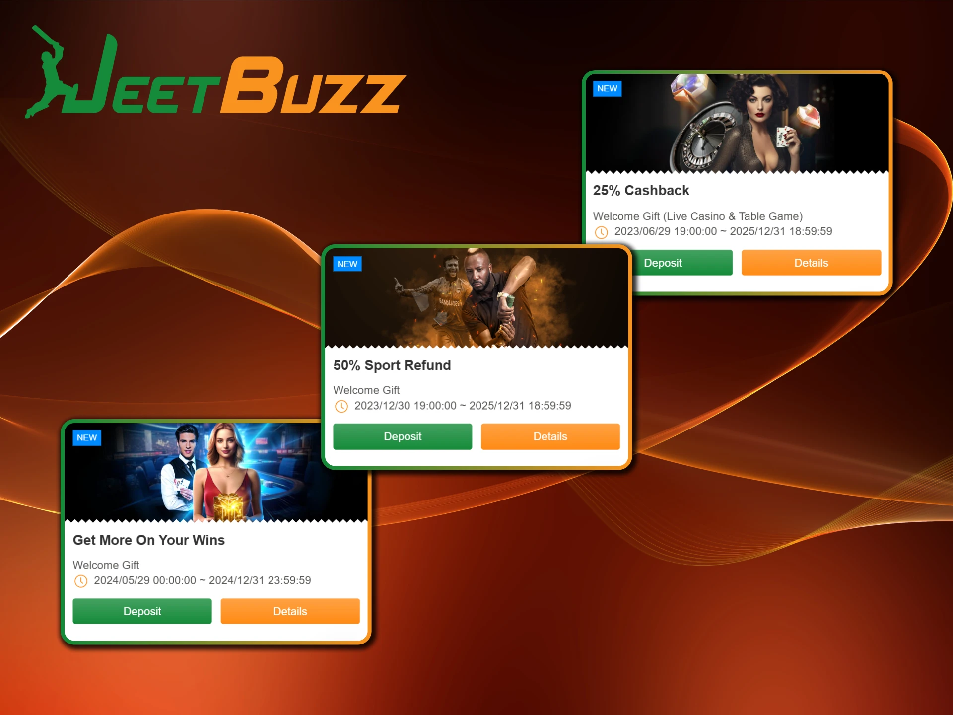 Explore exclusive promotions and special deals on Jeetbuzz app in Bangladesh.